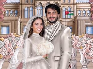 توقيت حفل زفاف الأميرة إيمان والقنوات التلفزيونية الناقلة