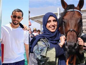 الشيخ مكتوم والشيخة حصة