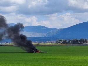 اصطدام وتحطم طائرتين قرب روما