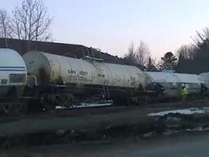 قطار يخرج عن مساره بالولايات المتحدة الأمريكية