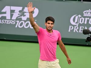 كارلوس آلكاراز (المصدر: أ ف ب)