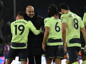 مانشستر سيتي مطالب بتحقيق الفوز اليوم (المصدر: أ ف ب)