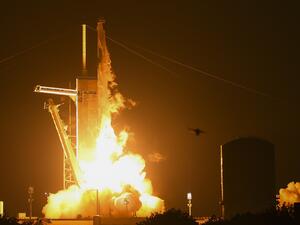 The Crew Dragon launched to International Space Station.