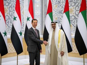 Assad visits UAE, met with Emirati president