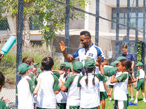 John Obi Mikel is back on the football pitch to Inspire the Next Generation of UAE residents