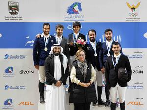 Burgan Bank Sponsors the Sixth Competition of the Kuwaiti Equestrian Federation Tour