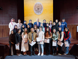 Georgetown Honors 207 Students for Academic Excellence at Dean’s Honors Reception at QF