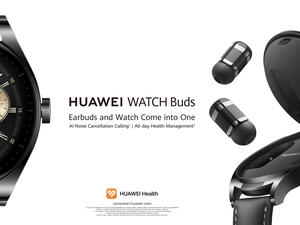 سماعة أذن وساعة في واحد: إطلاق ساعة HUAWEI WATCH Buds في قطر