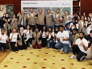 Hyundai of Juma Al Majid Est. joins forces with Al Ihsan Charity & Ajman University to launch 'Mobility for Food Bank'