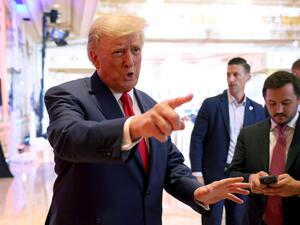 دونالد ترامب الرئيس الأمريكي السابق