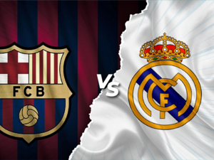معلق كلاسيكو كأس الملك بين برشلونة وريال مدريد اليوم