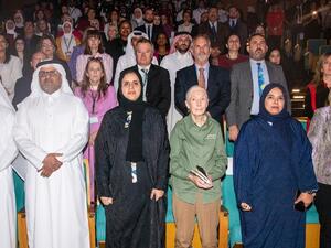 Jane goodall inspires youth at QF school’s sustainability conference