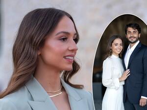 الأميرة إيمان بنت عبدالله الثاني والسيد جميل