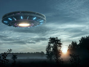 Mysterious streaks of light glide in US sky
