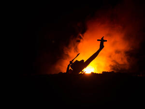 4 soldiers killed in Colombian helicopter crash