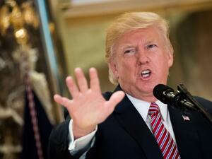 رئيس الولايات المتحدة السابق دونالد ترمب