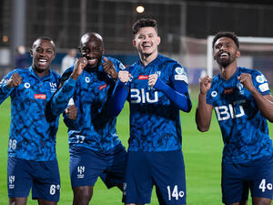 الهلال يلاقي الباطن اليوم (المصدر: Alhilal_EN@)