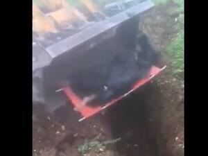 دفن العميل زهير الغليظ في ارض قريبة من حاجز بيت فوريك