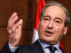  فيصل المقداد، وزير الخارجية السوري