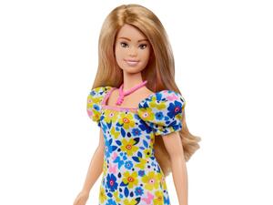 This undated image courtesy of Mattel, shows the company's newest Barbie doll, representing a person with Down syndrome, aimed at allowing more children to see themselves in the popular figure. The toy was brought to market through work with the National Down Syndrome Society (NDSS), to ensure it accurately represents someone with the condition, the company said. (Photo by Jason Tidwell / MATTEL / AFP)