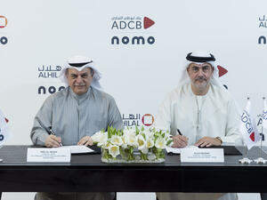 ADCB and Al Hilal Bank sign a partnership with The Bank of London and the Middle East to offer digital UK banking to customers in the UAE through Nomo