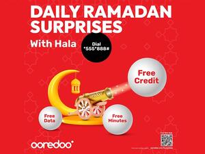 Ooredoo تضمن بقاء عملائها على اتصال دائم طوال شهر رمضان الفضيل مع العديد من العروض اليومية 