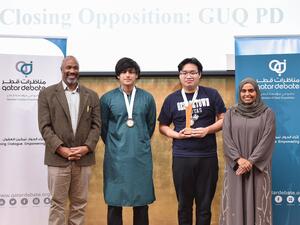 At QF, Georgetown is Named National Debate Champions Three Years in a Row 
