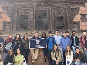 Georgetown Students at QF Travel to Nepal for Experiential Lessons in Conflict Resolution