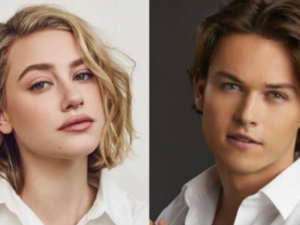 Lili Reinhart kisses Cole Sprouse lookalike