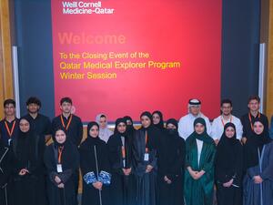 High school students explore a future in medicine at WCM-Q