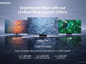 سامسونج تطرح أحدث باقة من أجهزة التلفزيون للعام 2023 في دولة الإمارات العربية المتحدة