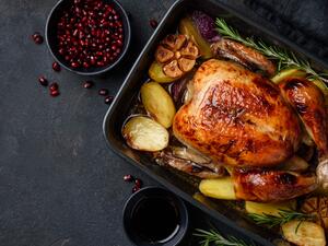 أسهل وصفة لعمل الدجاج المشوي