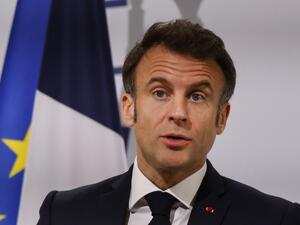 الرئيس الفرنسي إيمانويل ماكرون
