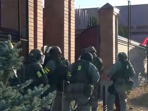 عملية اقتحام تنفذها قوات الأمن في أنغوشيا / أرشيفية