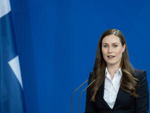 رئيسة الحكومة الفنلندية، سانا مارين