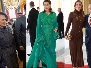 حضور نسائي عربي متميز في حفل استقبال باكنغهام