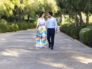 الأمير الحسين والآنسة رجوة