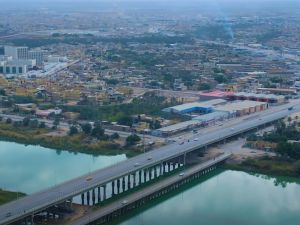 مشهد من مدينة الناصرية مركز محافظة ذي قار في جنوب العراق