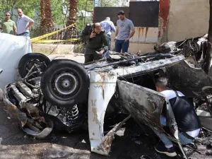 اصابة ضابط وعناصره بانفجار في منطقة برزة