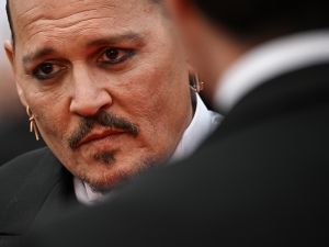 Johnny Depp cries at Cannes Film Festival