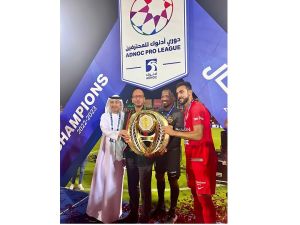 Arabian Automobiles Celebrates Shabab Al Ahli Club's Crowning as Champions of the 2023 Adnoc UAE Pro League