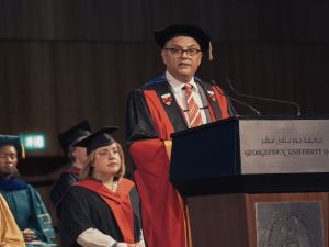 Georgetown University in Qatar Celebrates Class of 2023 Commencement at QF