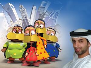 ماجد الفلاسي و أم سعيد