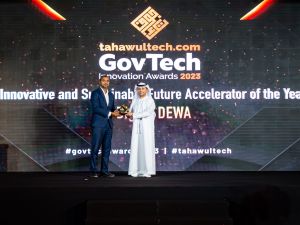 Digital DEWA Wins GovTech Innovation Award for Innovative and Sustainable Future Accelerator of the Year