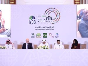 The Islamic Development Bank (IsDB) and its development partners, the Abu Dhabi Fund for Development (ADFD), the Bill & Melinda Gates Foundation (BMGF) and the Islamic Solidarity Fund for Development (ISFD) today announced the launch of the second phase of the Lives and Livelihoods Fund (LLF 2.0) on the sidelines of the IsDB Annual Meetings 2023.  The launch event was attended by the principals of the Fund’s founding partners, including His Excellency Mohamed Saif Al Suwaidi, Director General of Abu Dhabi F