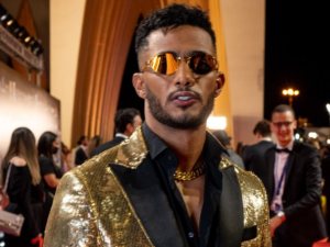 Mohamed Ramadan rides camel shirtless in Miami