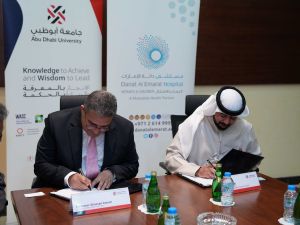 ADU signs MoU with Danat Al Emarat Hospital for Women & Children