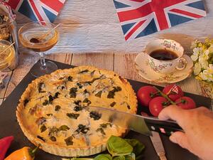 كيش التتويج "وصفة تتويج الملك تشارلز" 