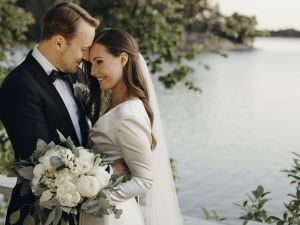 من حفل زفاف سانا مارين