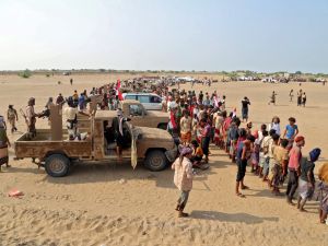 مقاتلون من جماعة الحوثي في اليمن